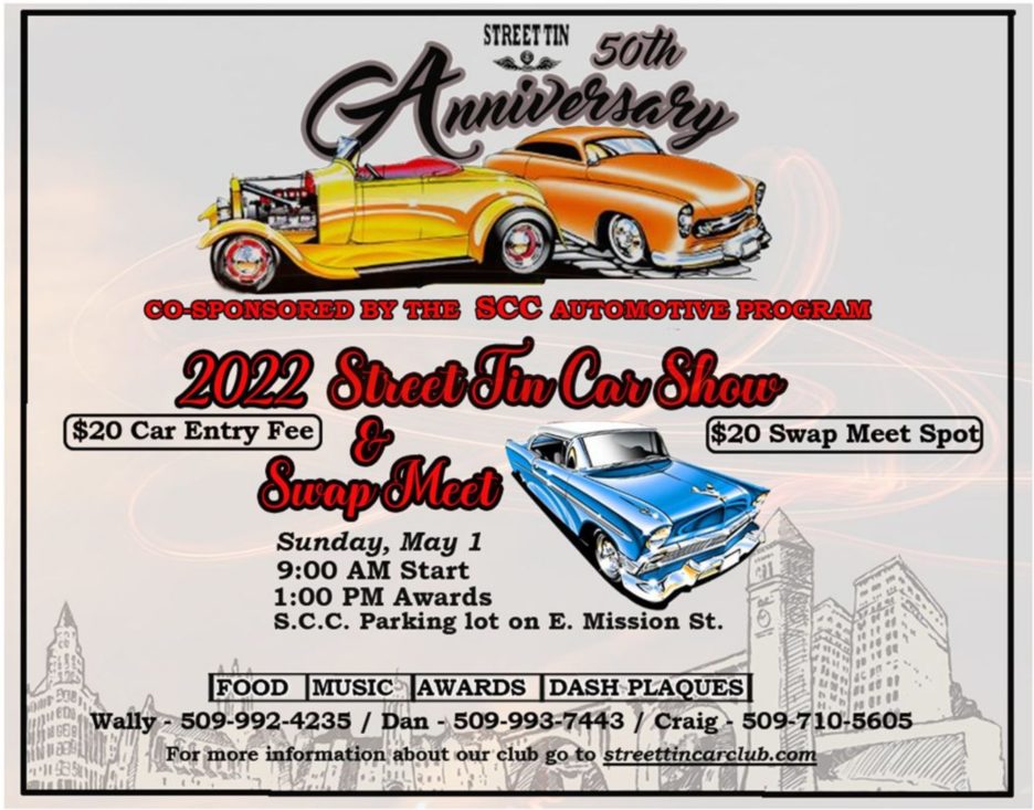 Street Tin Car Show May 1st 2022 Spokane Hot Rod Girls