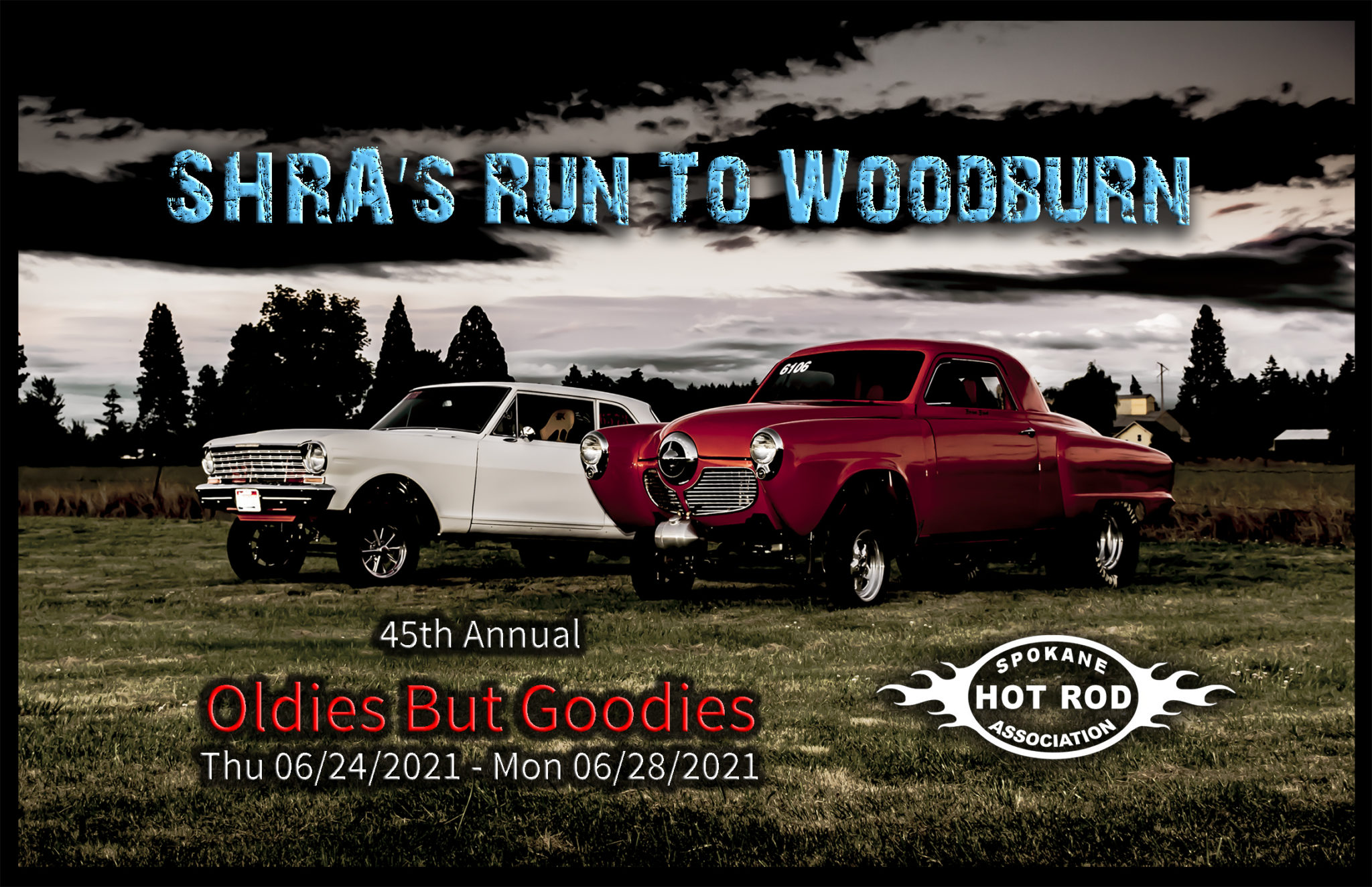 SHRS’s Run to Woodburn 2021 Spokane Hot Rod Association